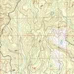 United States Geological Survey Ofahoma, MS (1989, 24000-Scale) digital map