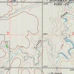 United States Geological Survey Offerle, KS (1972, 24000-Scale) digital map