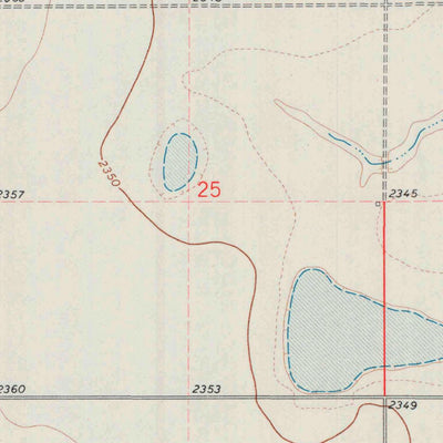 United States Geological Survey Offerle NW, KS (1972, 24000-Scale) digital map