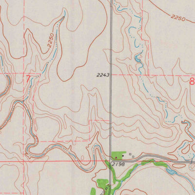 United States Geological Survey Ogallah, KS (1961, 24000-Scale) digital map