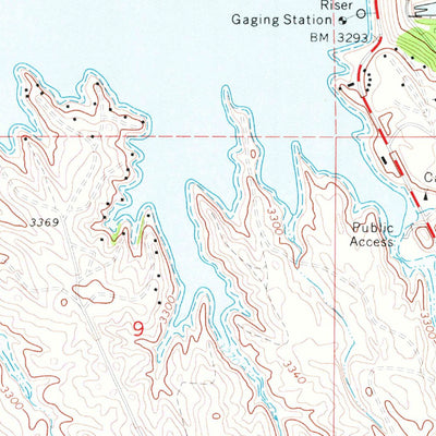 United States Geological Survey Ogallala, NE (1971, 24000-Scale) digital map