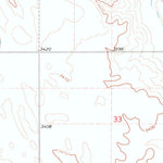 United States Geological Survey Ogallala SW, NE (1971, 24000-Scale) digital map