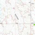 United States Geological Survey Ogallala SW, NE (1971, 24000-Scale) digital map