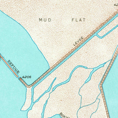 United States Geological Survey Ogden Bay, UT (1955, 24000-Scale) digital map