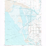 United States Geological Survey Ogden Bay, UT (1991, 24000-Scale) digital map