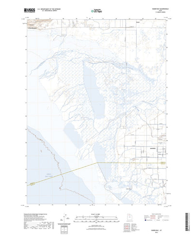 United States Geological Survey Ogden Bay, UT (2023, 24000-Scale) digital map