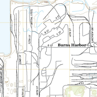 United States Geological Survey Ogden Dunes, IN (2019, 24000-Scale) digital map