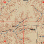 United States Geological Survey Ogden, KS (1951, 24000-Scale) digital map