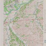 United States Geological Survey Ogden, KS (1982, 24000-Scale) digital map