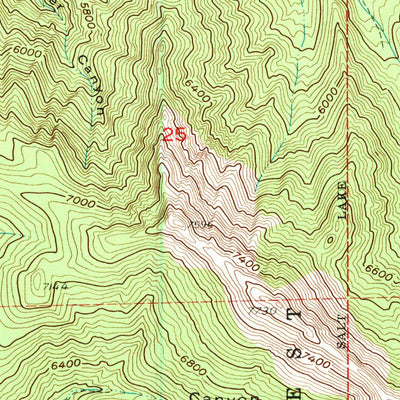 United States Geological Survey Ogden, UT (1955, 24000-Scale) digital map
