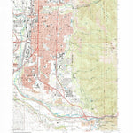 United States Geological Survey Ogden, UT (1992, 24000-Scale) digital map
