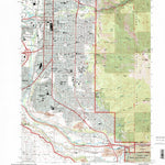 United States Geological Survey Ogden, UT (1998, 24000-Scale) digital map