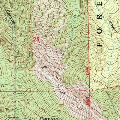 United States Geological Survey Ogden, UT (1998, 24000-Scale) digital map