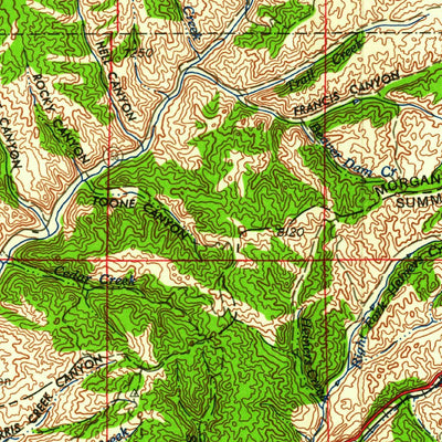 United States Geological Survey Ogden, UT-WY-ID (1958, 250000-Scale) digital map
