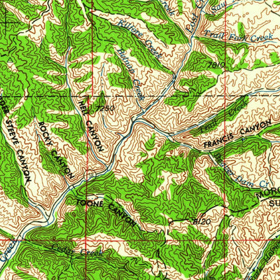 United States Geological Survey Ogden, UT-WY-ID (1960, 250000-Scale) digital map