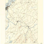 United States Geological Survey Ogdensburg, NY (1904, 62500-Scale) digital map