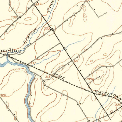 United States Geological Survey Ogdensburg, NY (1904, 62500-Scale) digital map