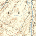 United States Geological Survey Ogdensburg, NY (1904, 62500-Scale) digital map