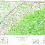 United States Geological Survey Ogdensburg, NY (1948, 250000-Scale) digital map