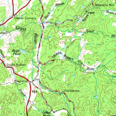 United States Geological Survey Ogdensburg, NY (1948, 250000-Scale) digital map