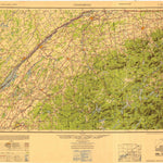 United States Geological Survey Ogdensburg, NY (1951, 250000-Scale) digital map
