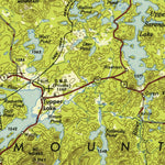 United States Geological Survey Ogdensburg, NY (1953, 250000-Scale) digital map