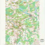 United States Geological Survey Ogdensburg, WI (1992, 24000-Scale) digital map