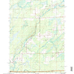 United States Geological Survey Ogema NW, WI (2005, 24000-Scale) digital map