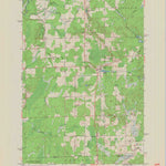 United States Geological Survey Ogema, WI (1970, 24000-Scale) digital map