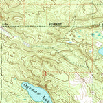 United States Geological Survey Ogemaw Springs, MI (1965, 24000-Scale) digital map