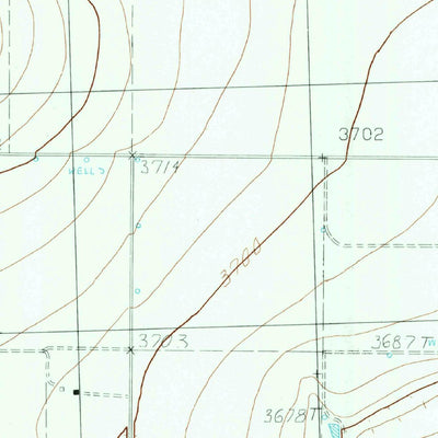 United States Geological Survey Ogg, TX (1984, 24000-Scale) digital map