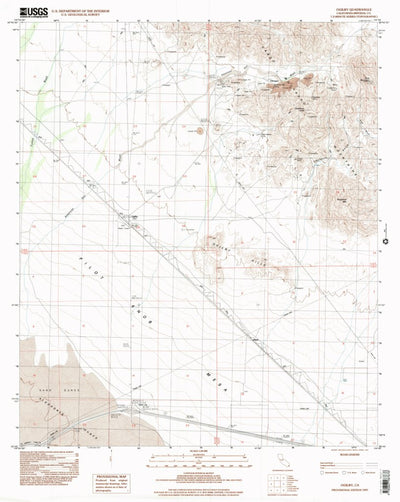 United States Geological Survey Ogilby, CA (1997, 24000-Scale) digital map