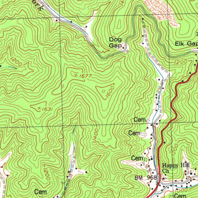 United States Geological Survey Ogle, KY (1979, 24000-Scale) digital map