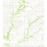 United States Geological Survey Oglesby, OK (1972, 24000-Scale) digital map