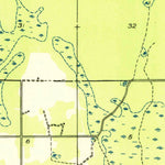 United States Geological Survey Ogontz, MI (1932, 31680-Scale) digital map