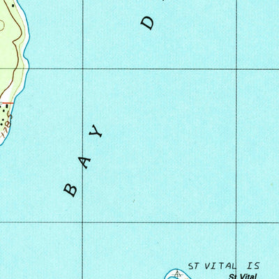 United States Geological Survey Ogontz, MI (1985, 24000-Scale) digital map