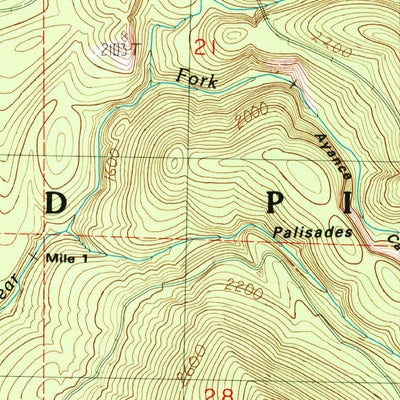 United States Geological Survey Ohanapecosh Hot Springs, WA (1989, 24000-Scale) digital map