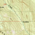 United States Geological Survey Ohanapecosh Hot Springs, WA (1989, 24000-Scale) digital map