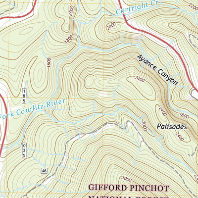 United States Geological Survey Ohanapecosh Hot Springs, WA (2020, 24000-Scale) digital map