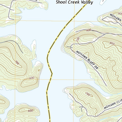 United States Geological Survey Ohatchee, AL (2020, 24000-Scale) digital map