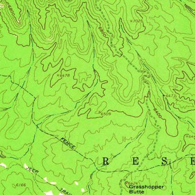 United States Geological Survey Ohediski Peak, AZ (1961, 62500-Scale) digital map