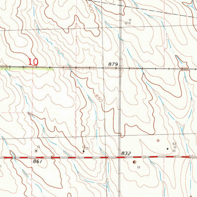 United States Geological Survey Ohio, IL (1982, 24000-Scale) digital map