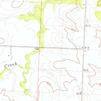 United States Geological Survey Ohio, MO (1961, 24000-Scale) digital map