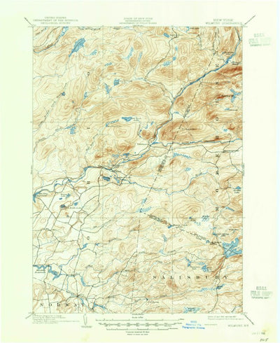 United States Geological Survey Ohio, NY (1902, 62500-Scale) digital map