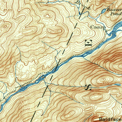 United States Geological Survey Ohio, NY (1902, 62500-Scale) digital map