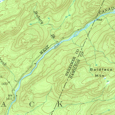 United States Geological Survey Ohio, NY (1954, 62500-Scale) digital map