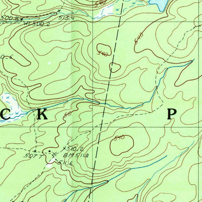 United States Geological Survey Ohio, NY (1989, 25000-Scale) digital map