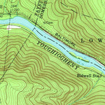 United States Geological Survey Ohiopyle, PA (1967, 24000-Scale) digital map