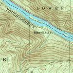 United States Geological Survey Ohiopyle, PA (1999, 24000-Scale) digital map