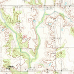 United States Geological Survey Ohlman, IL (1982, 24000-Scale) digital map